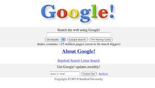 1997. Google