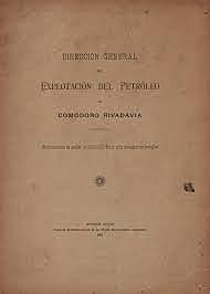 Creación de la Dirección General de Explotación de Petróleo