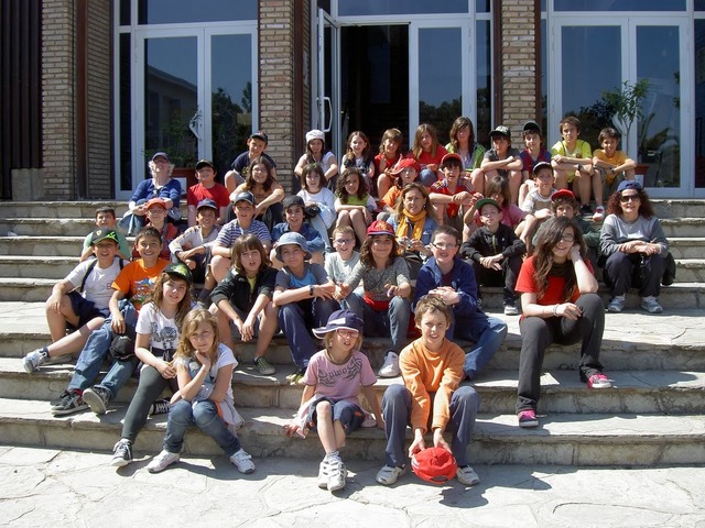 L'arribada a l'escola sant domenec!!