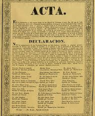 Declaracion de la independencia de la Argentina