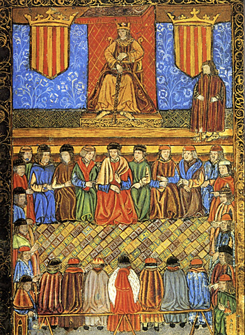 Neixen les Corts a Catalunya.