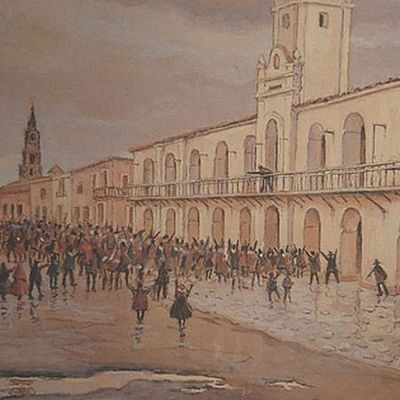 Timeline: Hacia la independencia gobiernos desde 1810 a 1816