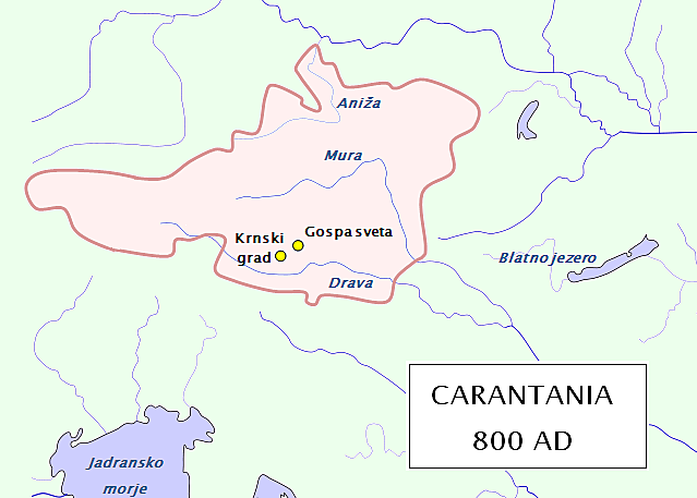 Karantanci vdrejo in plenijo na Bavarskem