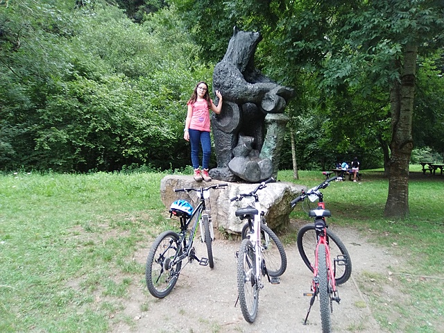 Ruta del Oso con la bicicleta (Asturias)