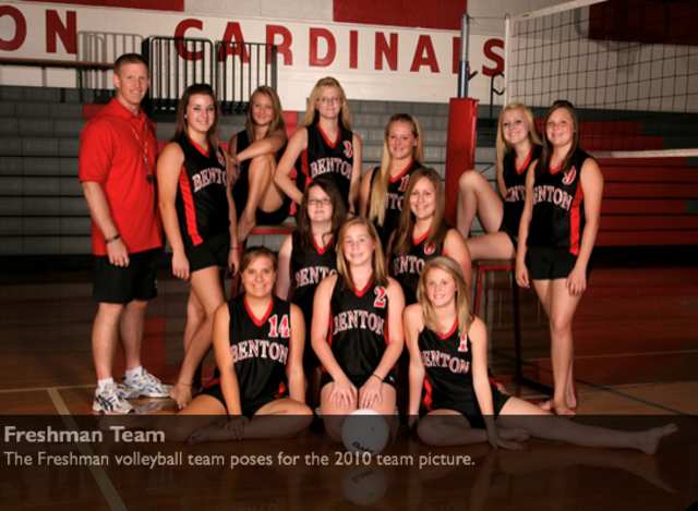 First  Volleyball Game of High-School Career!