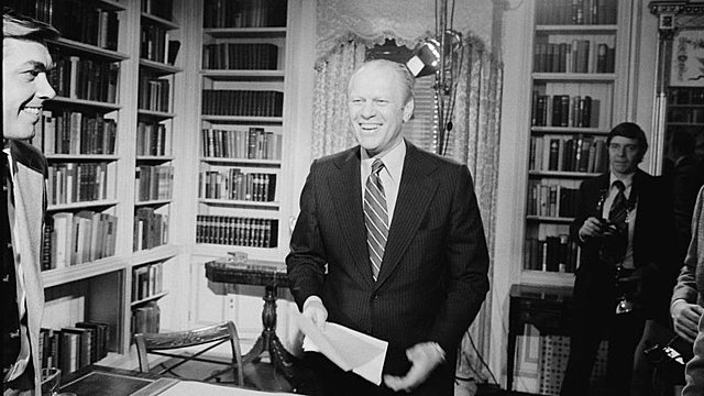 Gerald Ford becomes House Minority Leader