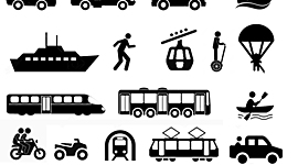 Timeline: EVOLUTION DES MOYENS DE TRANSPORT