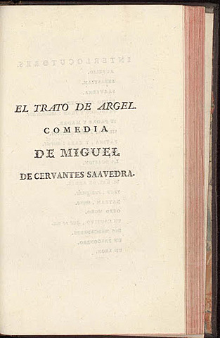 El trato de Argel (Miguel de Cervantes)