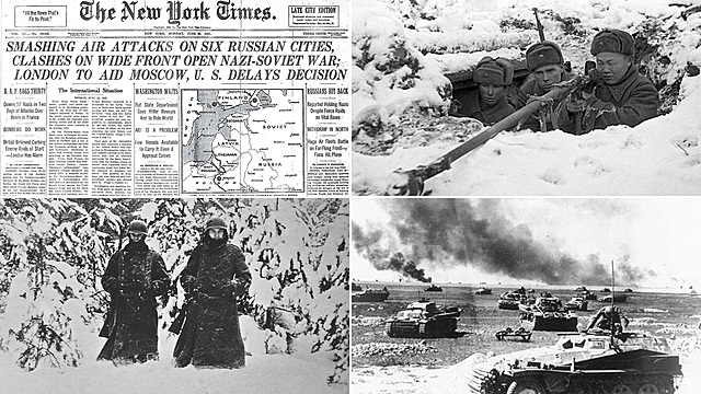 Alemania invade a URSS