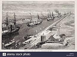 Suez Canal opens (for the first time)