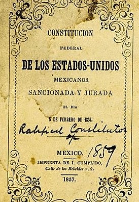 Constitución de 1857.