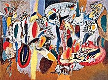 The Liver is the Cock's Comb by Arshile Gorky