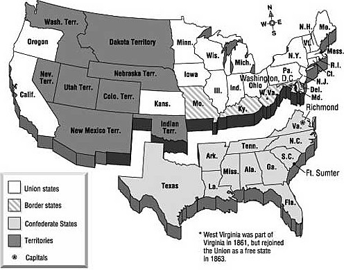 The Confederate States of America Formed