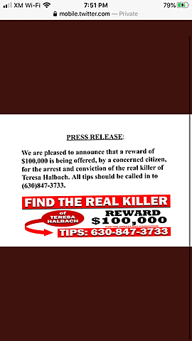 Offer for Reward of the Real Killer