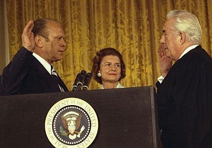 Gerald Ford becomes President