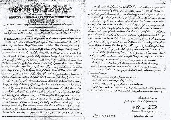 Pacific Railroad Act