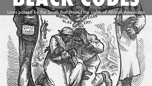 Black codes