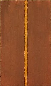Onement, 1 by Barnett Newman