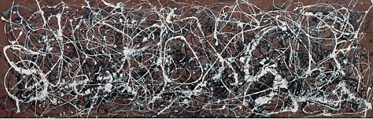 Number 13A: Arabesque by Jackson Pollock