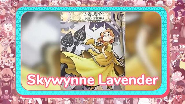 skywynne lavander butterfly