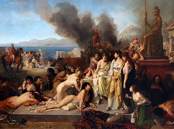 GREECE IS CONQUERED BY ROME