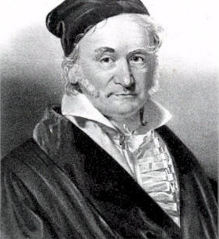 Carl Friedrich Gauss (1777-1855)