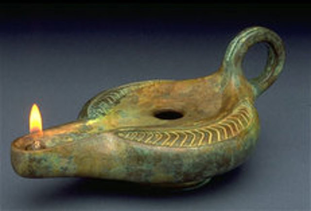 Lámpara de aceite (50.000 A.C)