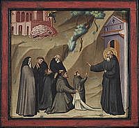 San Benito funda la orden Benedictina