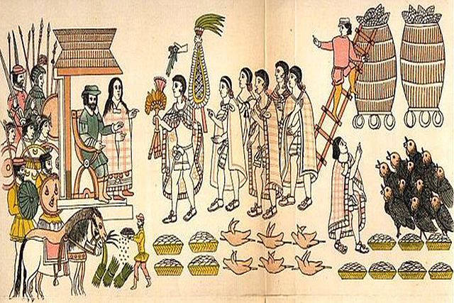 Los españoles se topan a los Tlaxcaltecas y los obligan a aliarse con ellos