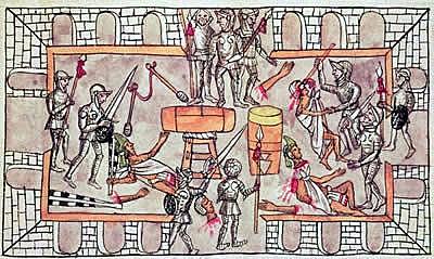 Matanza en la plaza mayor