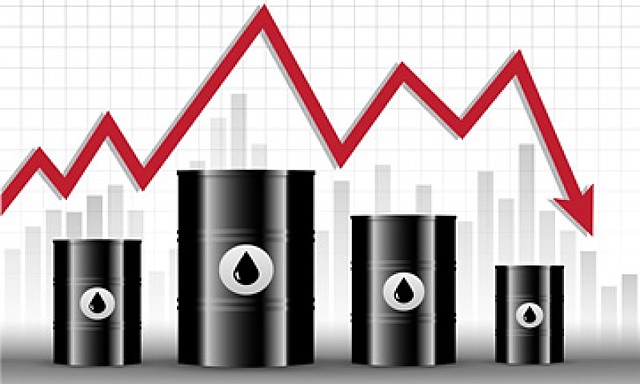 Precio internacional del petróleo baja