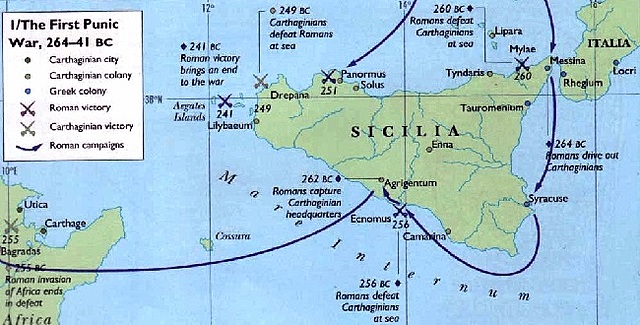 PRIMERA GUERRA PÚNICA: EL TRATADO DE PAZ