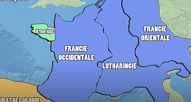Louis le pieux et la guerre des territoires