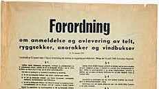 Forbud mot ikke-tysk radio i Norge