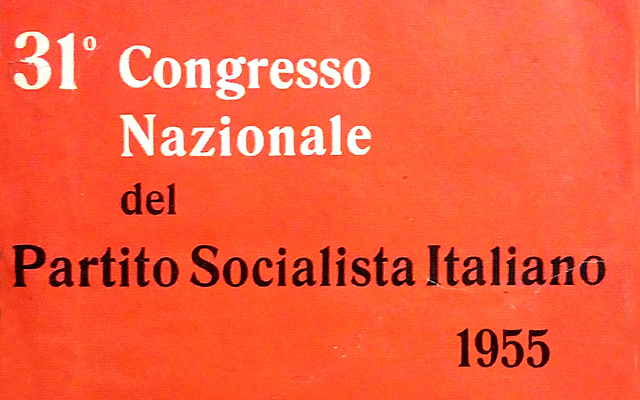 Rottura del Psi con il Pci