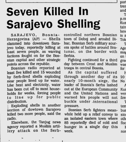Sarajevo Massacre