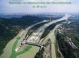 Sistema chino de riego por inundación.