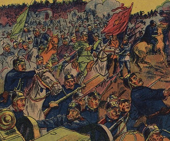 Inicio de la batalla de Vístula