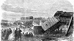 Charles dickens have a rail accident