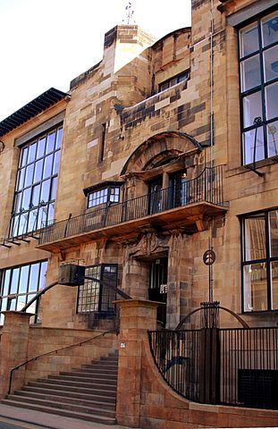 La escuela de arte de Glasgow (Art nouveau)