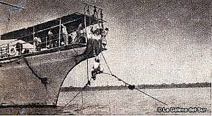 Los primeros cables submarinos para telégrafos