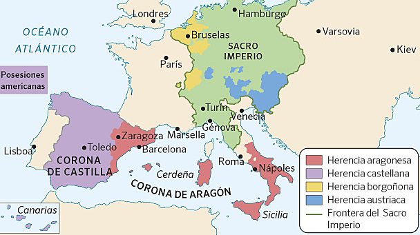 Linea Del Tiempo De Los Reinados De Carlos I Y Felipe Ii Timeline Ti