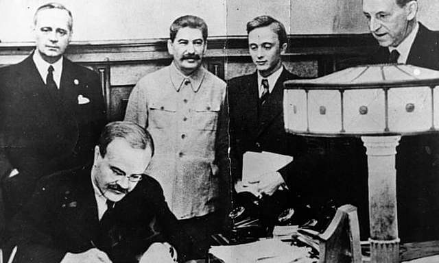 Molotov-Ribbentrop Pact Signed