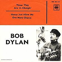 The Times They Are A-Changin' by Bob Dylan