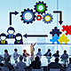 Team teamwork collaboration corporate concept 53876 15857