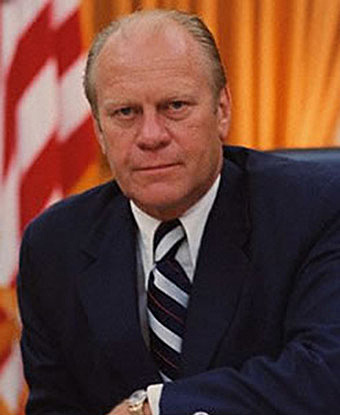 When Gerald Ford became president