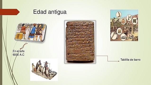 EDAD ANTIGUA (6000 A.C)