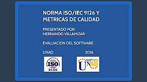 Modelo ISO/IEC 9126.
