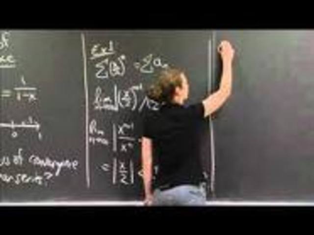 Review series tests, especially ratio test