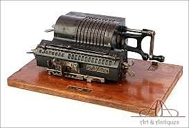 Calculadora mecánica de suma y resta